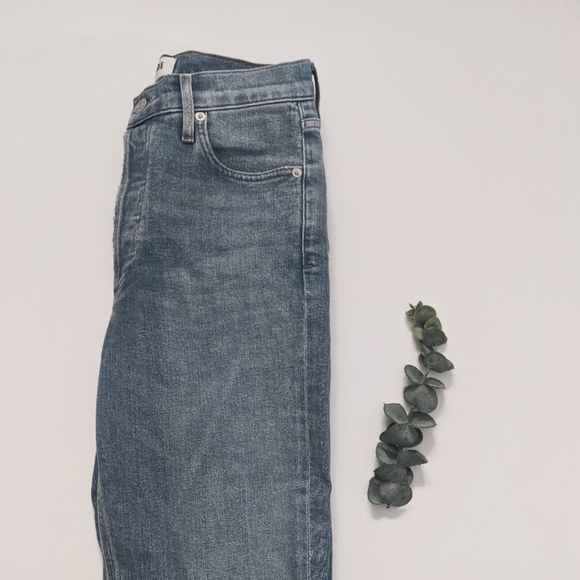 agolde nico high rise slim fit in jeans in embark size 25 nwot - Picture 6 of 9